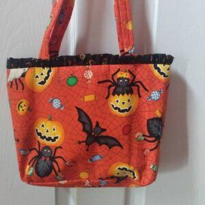 NEW-Handmade Halloween totebag